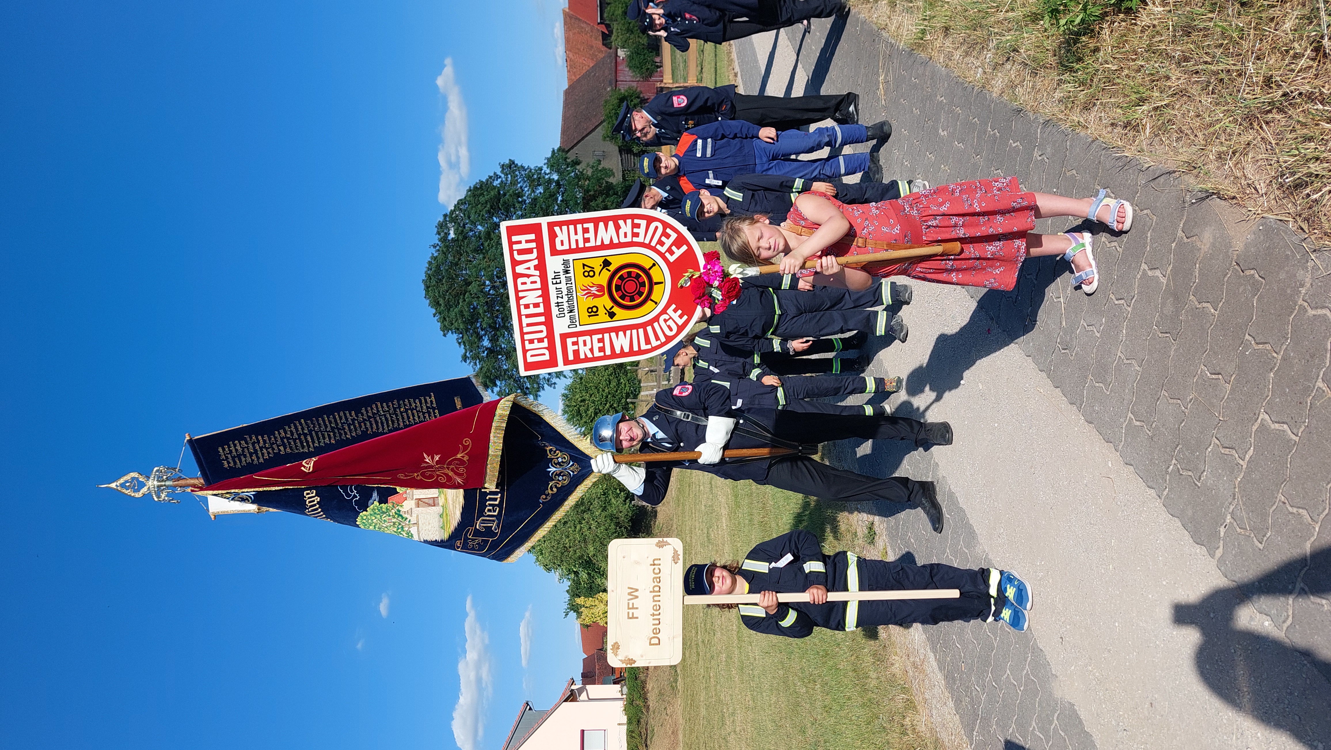 vor Marschbeginn vor Marschbeginn